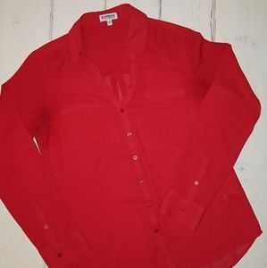 Size Small Red Express Portofino Shirt